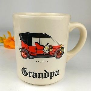 Grandpa vintage car mug
